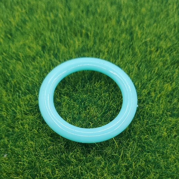 Deep Sea‎ Blue Hoop Pendant P319